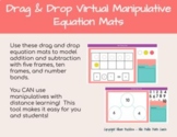 Virtual Math Manipulatives, Number Bonds, Five Frames, Ten Frames