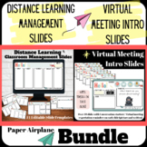Virtual Meeting Slides and Distance Learning/Management Sl
