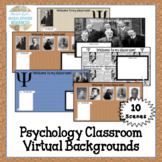 Virtual Meeting Zoom Backgrounds Distance Learning for Psy