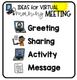 Virtual Morning Meeting Ideas for Distance Learning