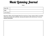 Virtual Music Listening Journal