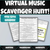 Virtual Music Scavenger Hunt!