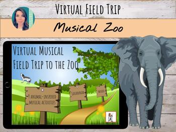 Preview of Virtual Musical Zoo Field Trip on Google Slides