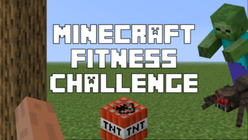 Preview of Virtual P.E. Game Video - Minecraft Fitness Challenge - RSD Online