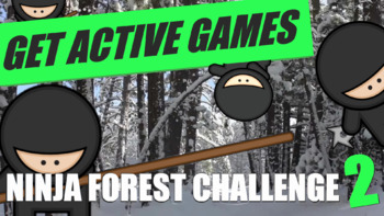 Preview of Virtual P.E. Game Video - Ninja Forest Challenge 2
