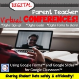 Virtual Parent Teacher Conference Sign up and Forms!