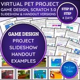 Video Game Design Virtual Pet Project With Sounds - Scratc