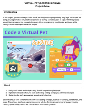 How to Make a Virtual Pet in Scratch