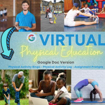 Preview of Virtual Physical Education Assignments - GOOGLE DOC versions