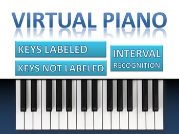 Virtual Piano For Powerpoint By Musical Drewby Tpt