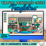 Virtual Principals Office Background: Editable Digital Cla