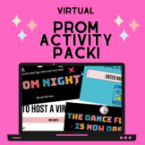 Virtual Prom Activity Pack