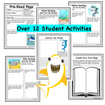 Virtual Read-A-Loud - Don't Eat the Teacher - Activities by TeachWithBri
