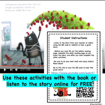 Merry Christmas Splat The Cat By Teachwithbri Teachers Pay Teachers