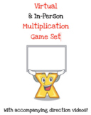Virtual / Remote and In-Person Multiplication Math Games 
