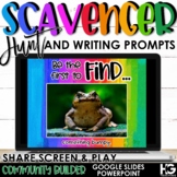Virtual Scavenger Hunt OR March Writing Prompts | St. Patr