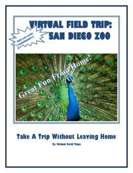 Preview of Virtual Scavenger Hunt - San Diego Zoo (DISTANCE LEARNING) (VIRTUAL CAMP)