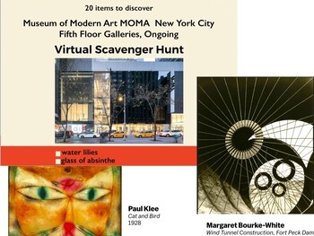 Preview of Virtual Scavenger Hunt at Museum of Modern Art (MOMA) 20 Objects