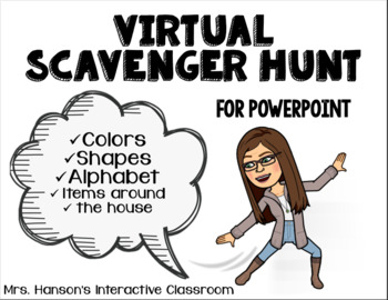 Preview of Virtual Scavenger Hunt for PowerPoint Distance Learning