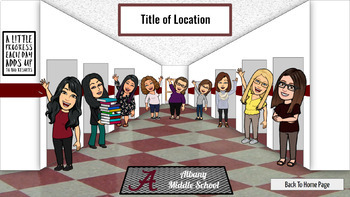 Preview of Virtual School Tour Template