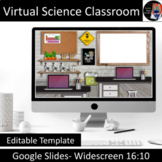 Virtual Science Classroom (Editable), Distance Learning, J