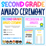 Second Grade Award Ceremony - Editable Slideshow, Invitati
