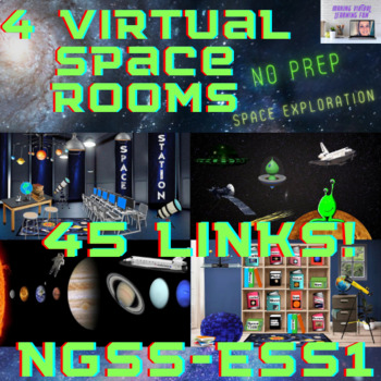 Preview of Virtual Space BUNDLE NGSS Earth Science