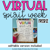 Virtual Spirit Week Freebie - Editable