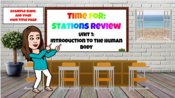 Preview of Virtual Stations Review: Introduction to the Human Body