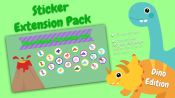 Preview of Virtual Sticker Extension Pack- Dinosaur Edition