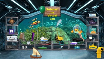 Preview of Virtual Submarine/ROV Learning Lab-PowerPoint & Google Slides