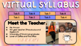 Virtual Syllabus - Pastel Fade - 8 Tabs