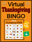 Virtual Thanksgiving BINGO