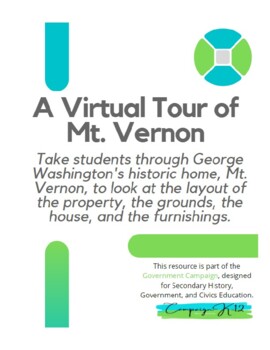 Preview of Virtual Tour of Mt. Vernon: George Washington at Home
