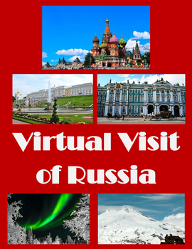 Preview of Virtual Visit of Russia Webquest Digital