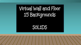 Virtual Wall and Floor SOLIDS Backgrounds, Virtual Classro