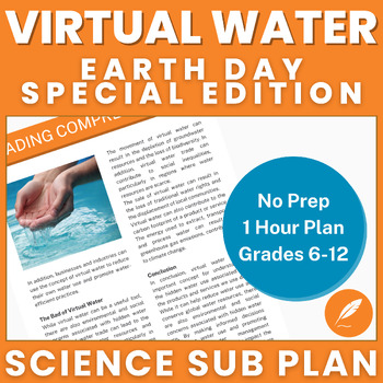 Preview of Virtual Water: Usage, Footprint, Consumption, Scarcity (NO PREP) Activities++