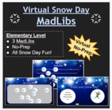 Virtual Winter MadLibs for Snow Days