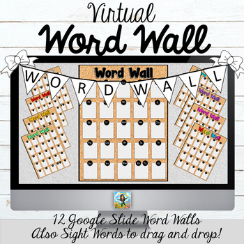 Preview of Virtual Word Wall for Sight Words
