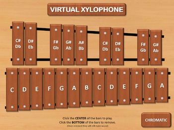 virtual xylophone keyboard