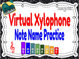 Virtual Xylophone Note Name Practice (Treble Clef)