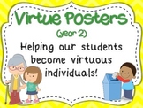 Virtue Posters (Year 2) for Primary Grades