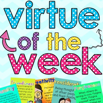 Preview of Virtue of the Week Posters and Reflection Book