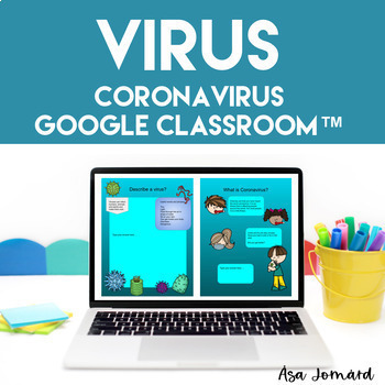 Preview of Virus Coronavirus | Project Based Learning GOOGLE Classroom™ Digital Activities