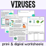 Viruses - Reading Comprehension Worksheets