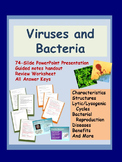 Viruses and Bacteria Review Power Point