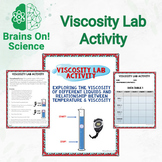 Viscosity Lab Activity Middle School