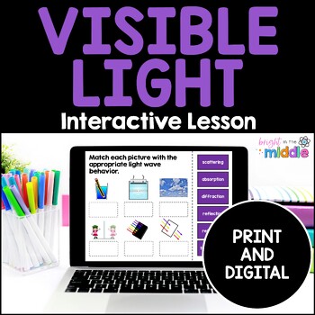 Preview of Visible Light Waves - Interactive Lesson