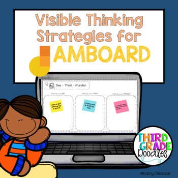 Preview of Visible Thinking Strategies for JAMBOARD!