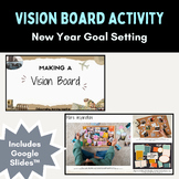 Vision Board Lesson Plan with Google Slides™ | New Years 2